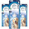 Glade Sense & Spray, Profumatore con sensore di movimento, Fragranza Refreshing Air™, Combatte gli odori degli animali domestici, Formato da 3 Ricariche