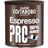 CAFFE' COSTADORO Costadoro Espresso PRO Macinato, 100% Arabica, 1 Latta Richiudibile da 250gr Cad, Aroma di Spezie con Note di Nocciola e Cioccolato, Qualità Superiore Made in Italy