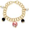 LE PERLE DI CALTAGIRONE Bracciale hera in ottone e ceramica