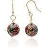 LE PERLE DI CALTAGIRONE Orecchini aalina in argento e ceramica