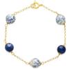 LE PERLE DI CALTAGIRONE Bracciale fedra in argento e ceramica