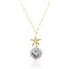 LE PERLE DI CALTAGIRONE Collana dalia in argento e ceramica