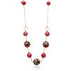 LE PERLE DI CALTAGIRONE Collana isira in argento e ceramica