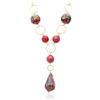 LE PERLE DI CALTAGIRONE Collana cleo in argento e ceramica