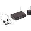 Soundsation Radiomicrofono VHF Soundsation WF-V11PC Headset e Bodypack 205.75MHz