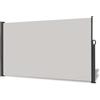 Froadp Tenda da sole laterale allungabile in alluminio, 180 x 300 cm, frangivista per giardino, 100% poliestere e rivestimento in poliuretano, impermeabile e protezione solare, per balcone, terrazza