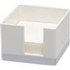 SECFOU Organizzatore Leggero in per Foglietti Beige Plastica Adesivi Scatola Porta Memo Funzione Evidenziatore Studenti e Ufficio per Lavoro