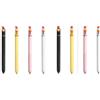 Rainway Set di 8 penne a sfera carine a forma di pulcino - 0,5 mm penna automatica con design animalier adorabile, motivo animale, penna a sfera, ergonomica, per la scuola e l'ufficio