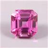 Smeraldo Rosa Naturale Di Ceylon Di Alta Qualità Sciolto Cut Asscher 6x6 MM