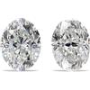 Certificato Diamante Paio 4.00 Cts Taglio Ovale VVS1 Purezza Sfuso Per Gioielli