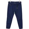 DIESEL Mharky 0078F Jeans Uomo W34 Blu Scuro Denim Tapered, Bottone