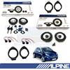 ALPINE SXE1750S SXE1725S Casse Altoparlanti Ant+Post per OPEL ADAM