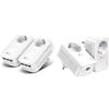 TP-Link TL-PA8030PKIT 3-Port Gigabit Passthrough Powerline Starter Kit, Data Tra