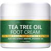 KOAHDE Crema Olio di Albero del tè,Crema per la Cura dei Piedi,50ML,1PC,per Piedi e Mani,Ammorbidisce,Massima Forza per la Cura di Mani