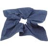 IMIKEYA Fasce per capelli in denim blu jeans quadrate, elastico morbido per capelli spessi scuri, elastici multifunzionali da donna, accessorio per acconciature comode