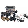 Amewi Hyper GO Truggy brushless 4WD 1:14 RTR nero incl. Wheelie-Bar, pezzi di ricambio, corpo dorato RC telecomandato