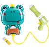 Latemeia Pistola ad acqua a zaino, pistola ad acqua con capacità di 1000 ml con serbatoio a zaino, portata 5-8 m e facile azione pull-push per giochi estivi all'aperto, piscina, divertimento in spiaggia e att