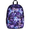 Seven Zaino Scuola Dual Detach LOVEPASS, Viola Doppio Scomparto 32L