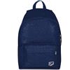 Seven Zaino Scuola SHINY TECH Blu Glitter, 23 L