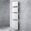 doporro Scaldasalviette 180x50cm, Radiatore Piatto Termoarredo da Bagno Riscaldamento da Acqua Calda Portasciugamani in Acciaio, Bianco