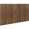 vidaXL Testiera marrone effetto rovere 160x1,5x80 cm in materiale derivato dal legno