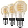 Philips Hue White Ambiance E27 Filamento 3erPack