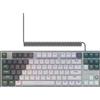 Kingston Lorgar Azar 514 TKL, tastiera meccanica da gioco compatta, layout US, bianco