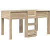 vidaXL Letto a castello per bambini Sonoma rovere 100 x 200 cm materiale a base di legno