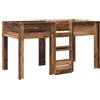 vidaXL Letto a castello per bambini in legno recuperato 100 x 200 cm materiale a base di legno