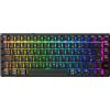 CHERRY XTRFY K33 Compact Wireless, senza fili, USB + RF Wireless + Bluetooth, tasti mem-meccanici, QWERTZ, LED RGB, nero