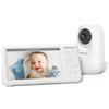 ‎Momcozy Baby monitor Momcozy con telecamera, display da 5 pollici, video HD 1080P, baby monitor senza WiFi con audio e video, batteria da 5000 mAh, visione