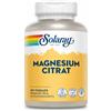 Solaray Magnesio Citrato 400 mg di Magnesio Elementare per Porzione - 180 Capsule Vegane - Supporto ad Alto Dosaggio per Energia, Muscoli e Sistema
