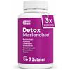 Nutribrain Cardo Mariano con Curcuma, Carciofo, Tarassaco, Equiseto, Colina e Desmodium | 80% Silimarina | in Laboratorio | Alto Dosaggio | Detox