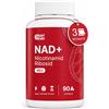 Nutribrain NAD+ Assorbimento Ottimale Nicotinamide Riboside | 300 mg Alto Dosaggio 90 Capsule | Anti-Aging, Contro la Stanchezza | Booster NAD+, Energia e Vitali
