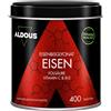 Aldous Bio Ferro 28 mg con Vitamina C, B12 e Acido Folico - 400 Compresse - Compresse di Ferro e Vitamina C per il Trasporto dell'Ossigeno, il Metabolismo Energe