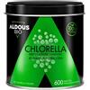 Aldous Bio 600 Compresse di Chlorella - 3000 mg per Dose Giornaliera - con Pareti Cellulari Rotte - 100% Pura e Naturale, DETOX, Senza Additivi - Proteina Vegana