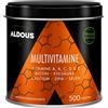 Aldous Bio Compresse Multivitaminiche ad Alto Dosaggio - 500 Compresse - Oltre 1 Anno di Scorta - Vitamina C, D, E, A, Vitamine del Gruppo B, Biotina