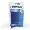 ARKOPHARMA - FORCAPIL® Rinforzante - Per Capelli e Unghie - Vitalità - Lucentezza - 450 μg di Biotina - Rinforza la Fibra Capillare - Dai 15 Anni
