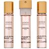 Chanel Coco Mademoiselle Intense - Twist and Spray Eau de Parfum da donna 3 x 7 ml