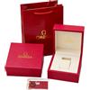 ROUHO Rosso Scatola Orologi in Legno Singolo Segnatempo Organizer Contenitore Uomo Vetrina Interno Crema Finitura Testurizzata per OMEGA Speedmaster