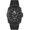 Philipp Plein Orologio analogico al quarzo da uomo THE $KULL KING, Nero, Bracciale