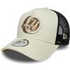New Era Cappellino 9FORTY A-Frame Trucker MoneyGram Haas F1 Crema, Taglia Unica Adulto