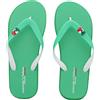 Nazionale italiana Infradito Uomo Green Fluo - 44