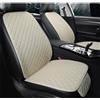BFRDGE Coprisedili Auto Anteriore per BMW X1 2005-2022 2023 2024 2025, Set Coprisedili Auto 2 Posti Seat in Lino, E Beige