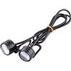 GFDSGRE Frecce Moto 2 pcs/coppia Luce flash motociclistica Luci da motocicletta da motocicletta da motocicletta AVVISO FRENO SPACCHI Frecce Moto Led (Color : Yellow light)