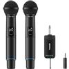 TONOR Microfono Wireless Professionale Sistema Microfono Ricaricabile Bluetooth