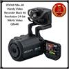 ZOOM Q8n-4K Pratico Videoregistratore Nero Risoluzione 4K 24-bit 96kHz Video ...