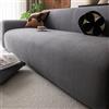 UHVUJDUI Copridivano Impermeabile 1/2/3/4/5 Posti Con Braccioli,Copridivani Elasticizzato Antiscivolo,Universale Copri Divano AntiGraffio Gatto,Sofa Cover Antimacchia Lavabile(Grey A,235cm-300cm)