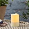 Lights4fun Candela Solare a LED Senza Fiamma di 11 cm Impermeabile Decorazione per Esterni