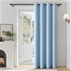 MRTREES - Tende oscuranti per camera da letto e soggiorno, colore blu, confezione da 1, 132 x 214 cm, tende per porte del patio